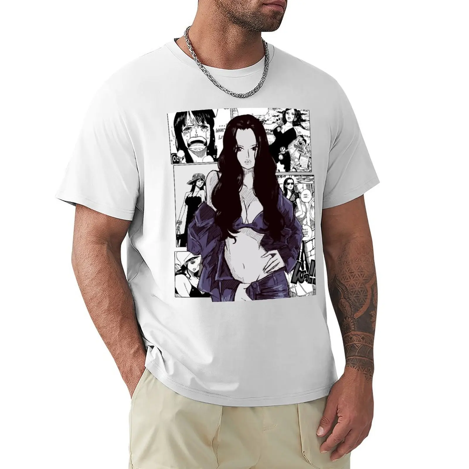 

Nico Robin Street Wear T-Shirt aesthetic clothes boys whites mens t shirts