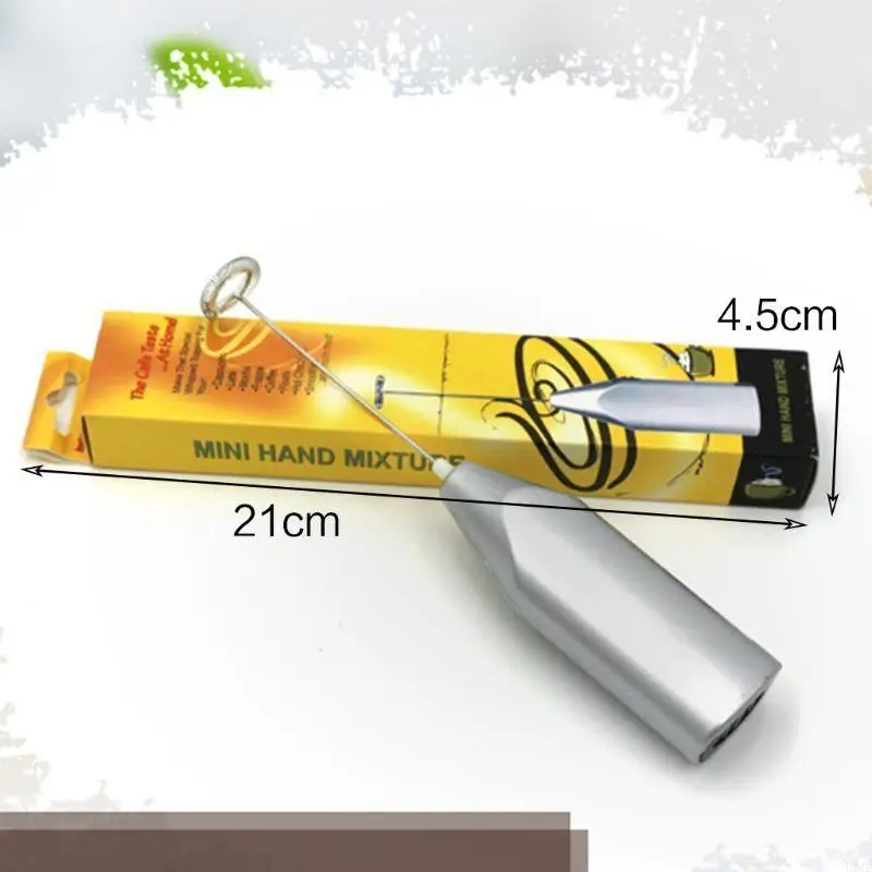 U1JE Susu genggam tangan frother untuk kopi, cokelat panas, mini wag fother