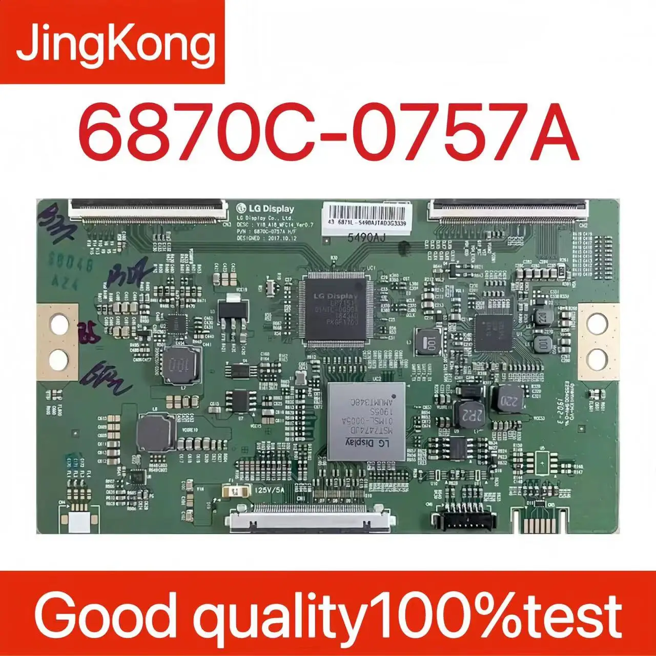 NEW Original Tcon Board is Suitable for LG 6870C-0757A V18 Which is Tested and Delivered