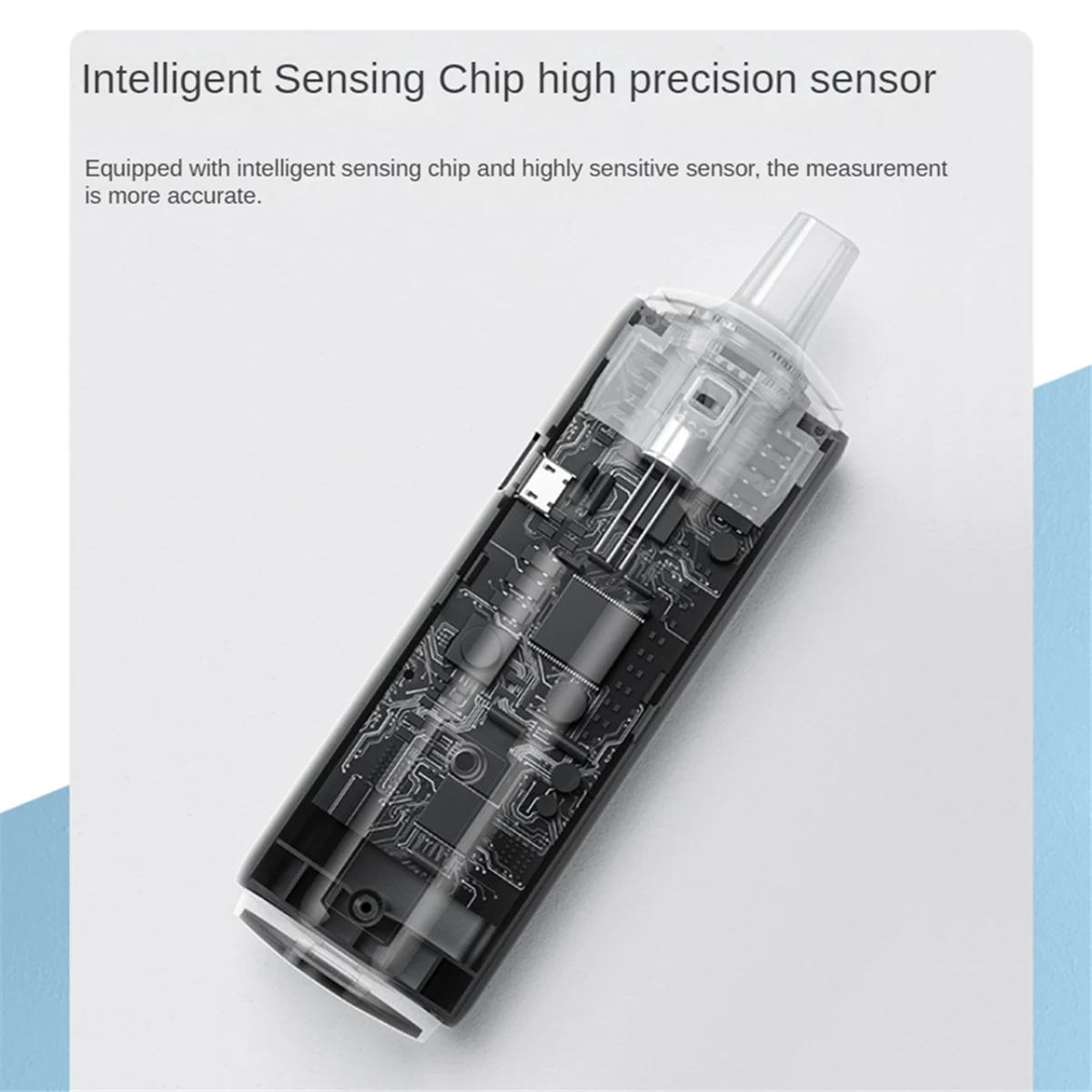 Перезаряжаемый алкотестер, портативный алкотестер для индивидуальных людей и дома, тестер перевода вождения пьяным языком