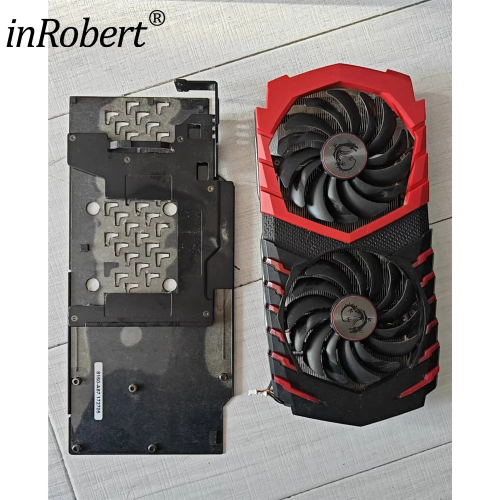 

Радиатор видеокарты MSI GeForce RTX 1070 Gaming X с объединительной платой