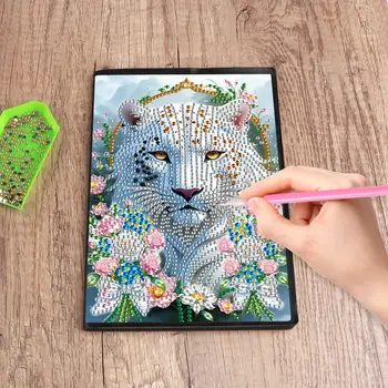 10 best sales Diamantmalerei mit weißem Tiger - №4