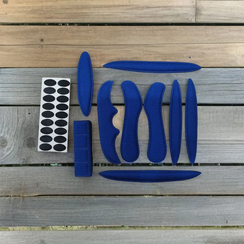 

2 set Breathable Cycling Pads 2 Sets Sweat-Wicking Sponge Inserts For Bike Motorcycle Helmets Lightweight Comfort Liner