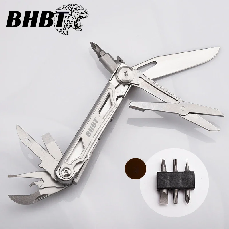 BHBT Mini Portable Multifunctional EDC Multitools Outdoor Camping Survival Taptical Hunting Multi Tools Folding Knife