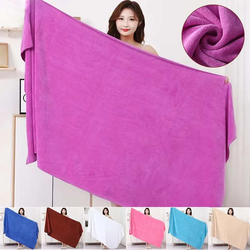 New ultra absorbent ultra-fine fiber bath towel, soft and fast drying, oversized bath towel, super-large,soft,sports beach towel