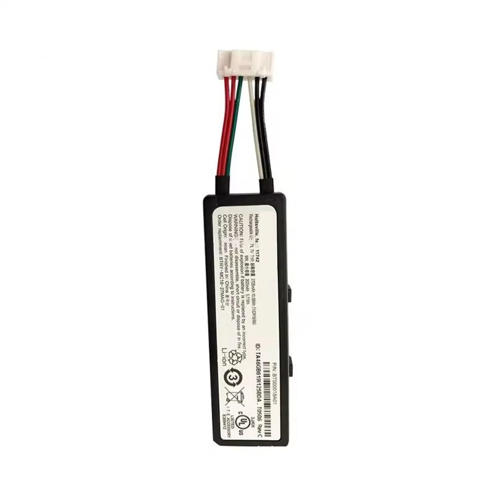 Replacement Battery For Zebra MC18, MC18N0 BTRY-MC18-27MAG-01 2725mAh Barcode Scanner