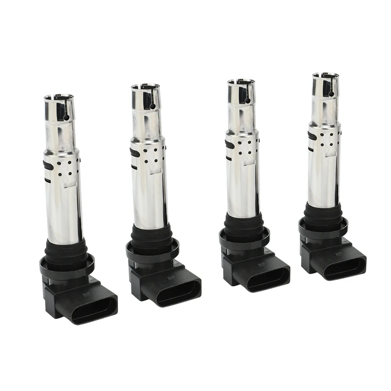 

4Pcs Ignition Coil For- A3 For-Vw-Polo Tiguan Golf Cc Eos Passat 036905715G Accessory 036905715 for Ea111 Ignition Coil