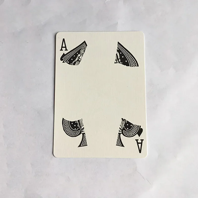 

Колода карт «Разделённый Туз Пик» для фокусов: магические трюки, иллюзии для уличных выступлений, головоломка, игрушка для начинающих фокусников