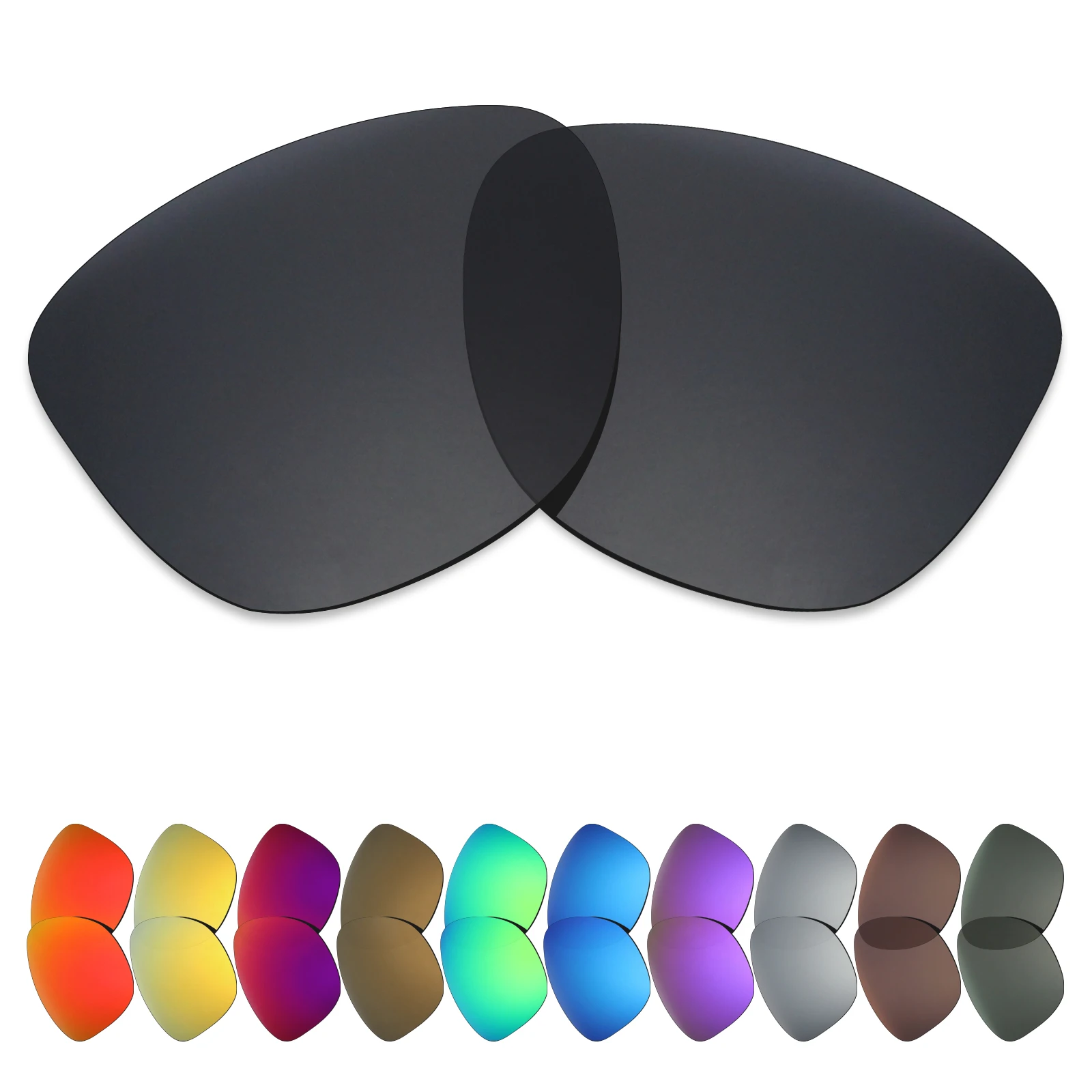 Image of ezoptix123 Polarisierte/nicht polarisierte Gläser Ersatz für Oakley Moonlighter OO9320 Sonnenbrille