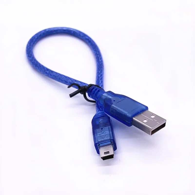 USB 2.0 Type A Male To Mini B 5pin Male PC Data Cable Cord Leads Length 30cm