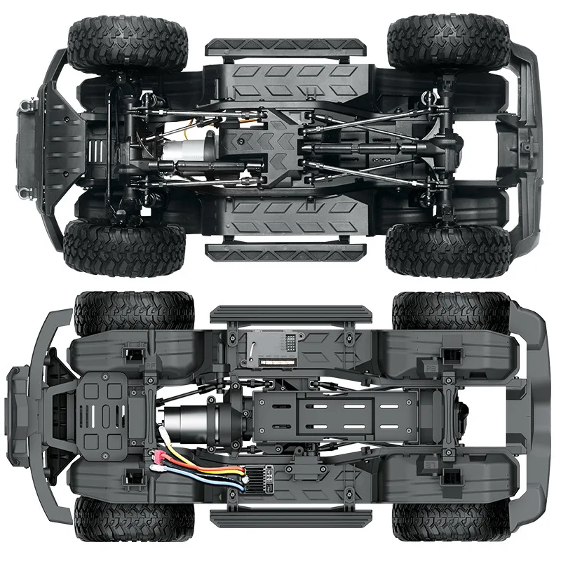 ใหม่ HB Rc รถ 1:10 Huangbo R1001 Liema Full Scale Rc รีโมทคอนโทรลรุ่นรถจําลอง Off-Road ของเล่นรถเด็กของขวัญ