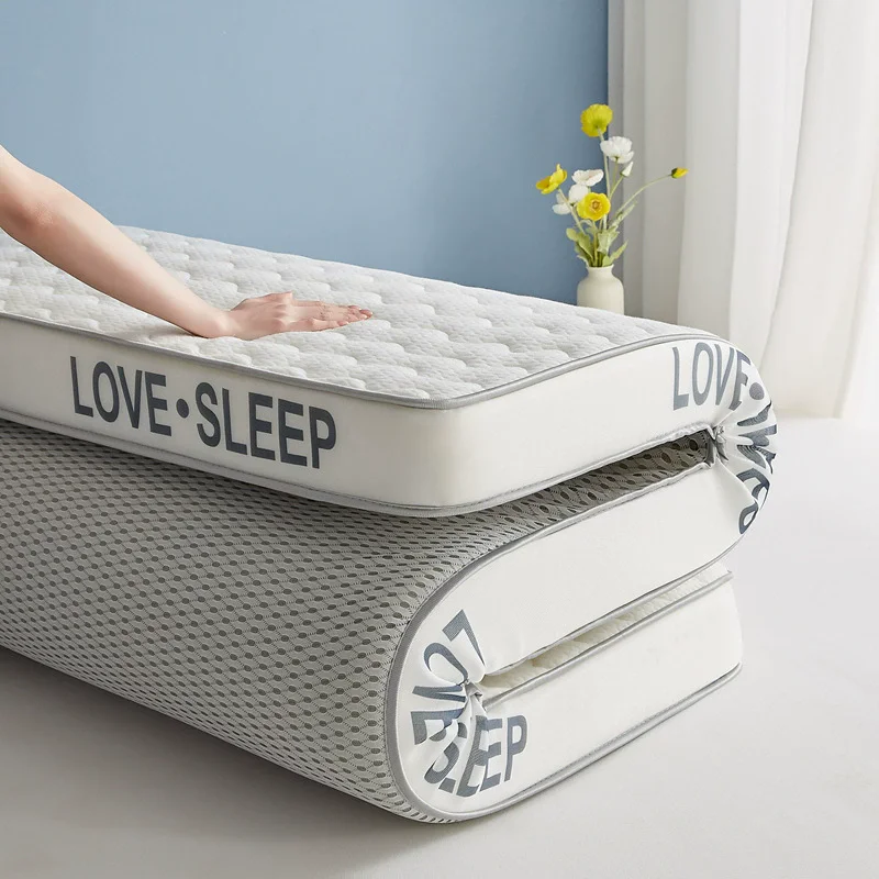 

Single Tatami Mattress Hard Cushioned Memory Cotton Latex for Home Bedroom Dormitory Student - Dormitory Style Bedding