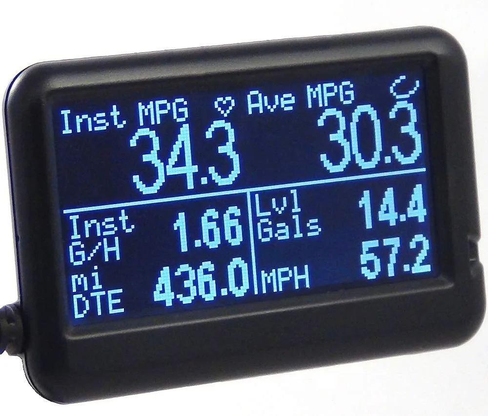 Ultragauge Obd Car Code Reader Obd2 Scan Tool  Automotive Obdii Code Reader Gauges & Mileage Calculator EM Plus V1.4c