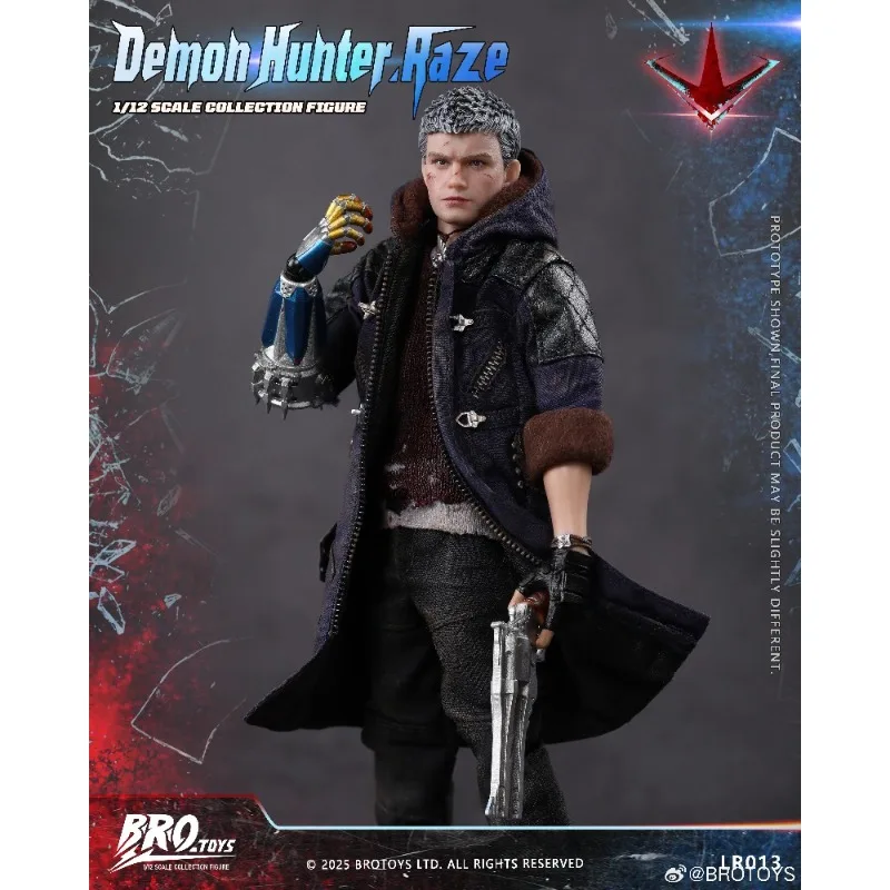 BROTOYS “Devil May Cry 5” LR013 Demon Hunter Kyle (Nero) / LR014 Demon Hunter Razor (Dante) 1/12 Scale Action Figure Collectible