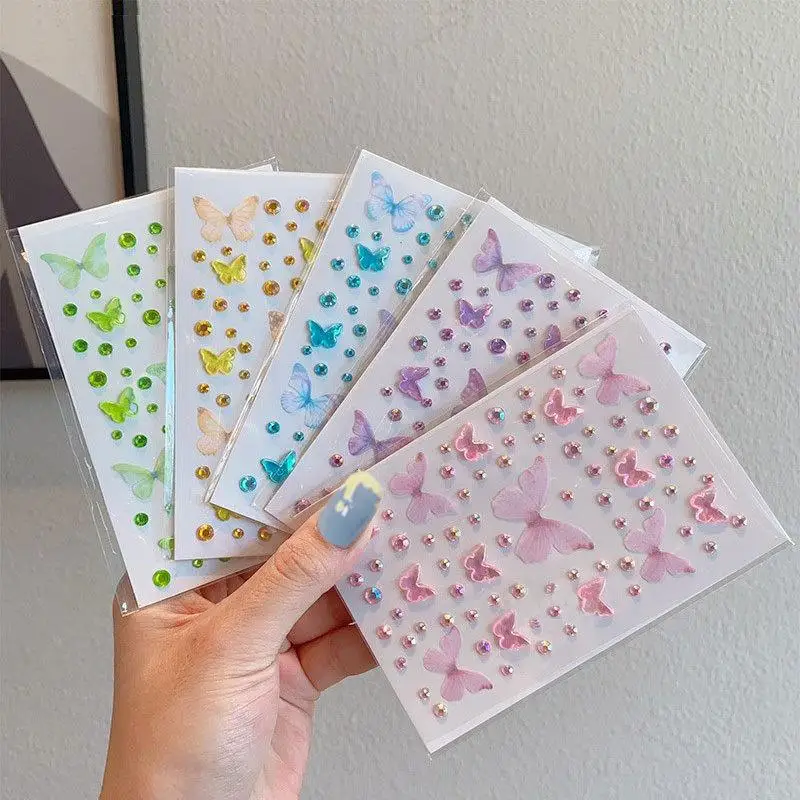 Face Painting Stickers For Kids Stickers Glitter Stickers Stage Makeup Stickers