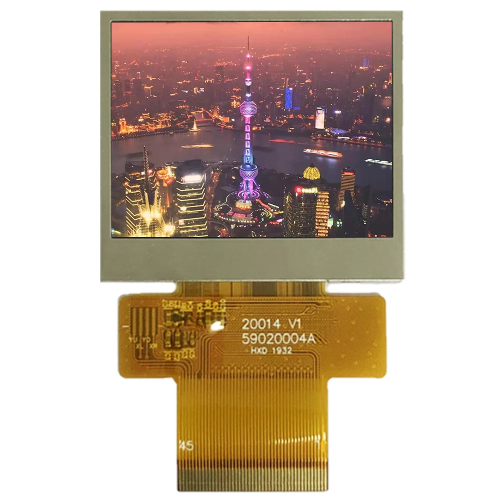 2inch TFT LCD display in landscape 320x240 with MCU/SPI/RGB 600cd brightness all viewing angle IPS screen ILI9342 controller