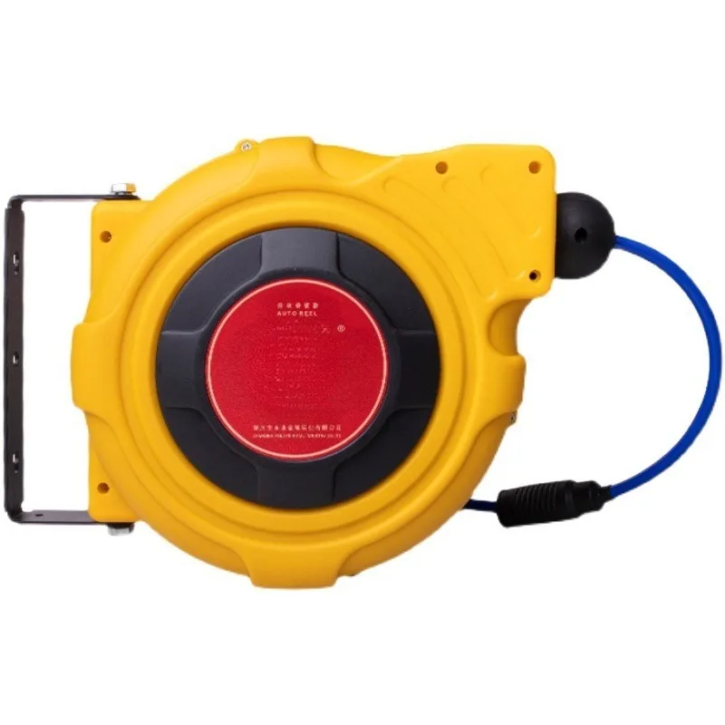 Automatic Retractable Flexible Hose Reel Air Hose Reel Electric Combined Hose Reels with Lamp Шланг Поливочный 호스릴 view 4