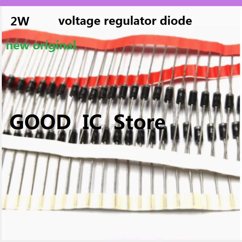 2000PCS 2W New Original 2EZ3.6D5 2EZ3.9D5 2EZ4.3D5 2EZ4.7D5 2EZ5.1D5 2EZ5.6D5 2EZ6.2D5 2EZ6.8D5 DIP2 voltage regulator diode