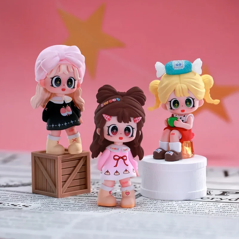 

Milay Migogo Series Genuine Blind Box Trendy Doll Ornament Decor Collectible Toys Gifts For Girls Birthday New Year Valentine's