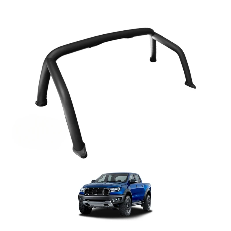Precision-Fit Factory Car Exterior Accsori Black Color Metal Roll Bar TXR Pickup Truck Parts For Ranger T T T - Rust-Proof