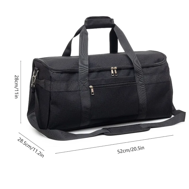Spot new multi-functional travel bag with tie rod women's simple travel bag large capacity fitness bag lightweight sports bag