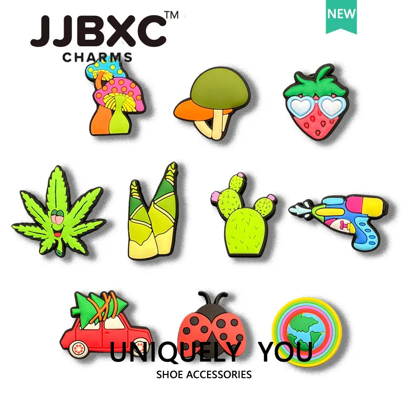 

JJBXC CHARM аксессуары для обуви мультфильм ювелирные изделия обувь цветок DIY модная обувь украшения подходит для кроссовок