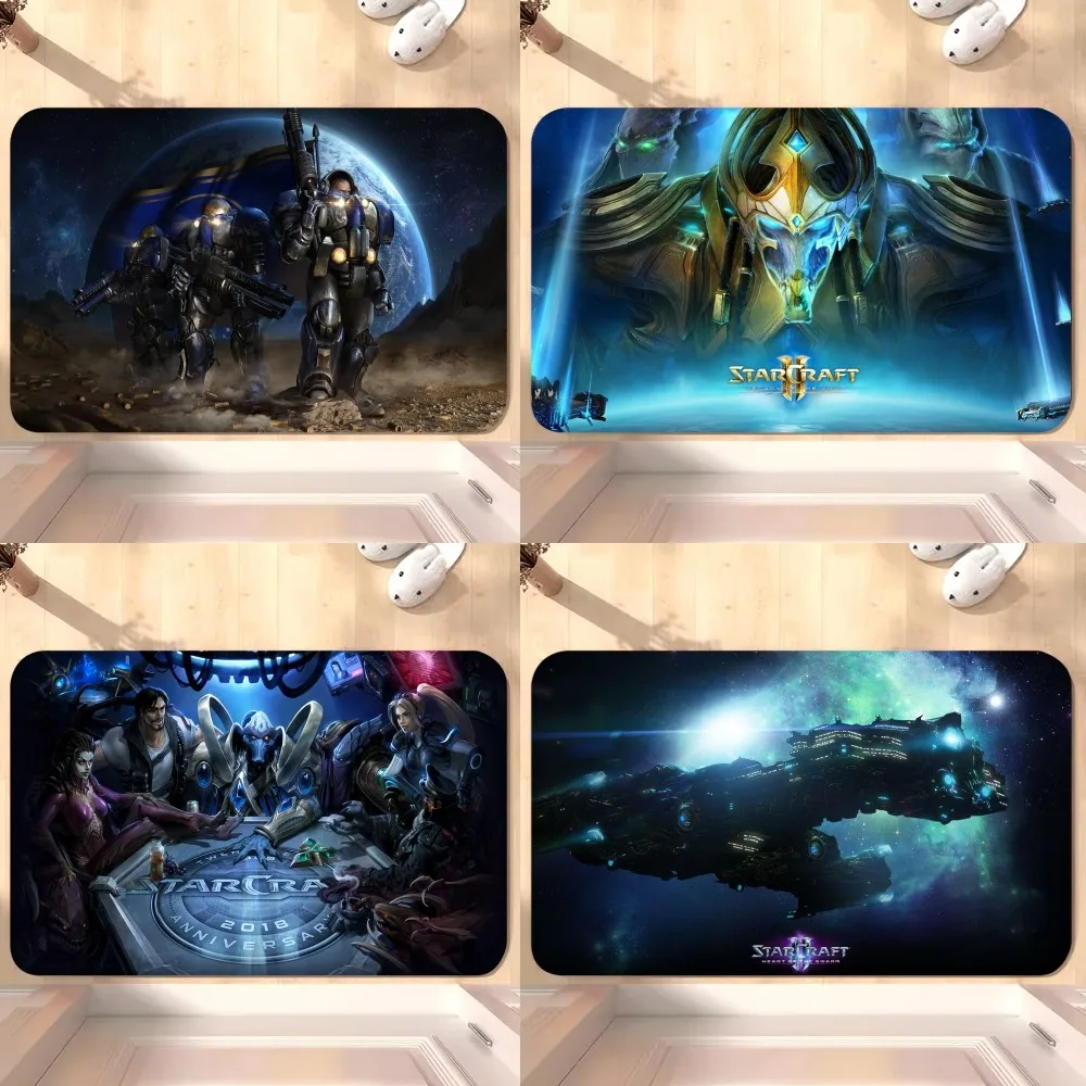 

BEAST KINGDOM Game StarCraft Floor Mat Bedroom Kitchen Door Bath House Super Absorbent Foot Non-slip
