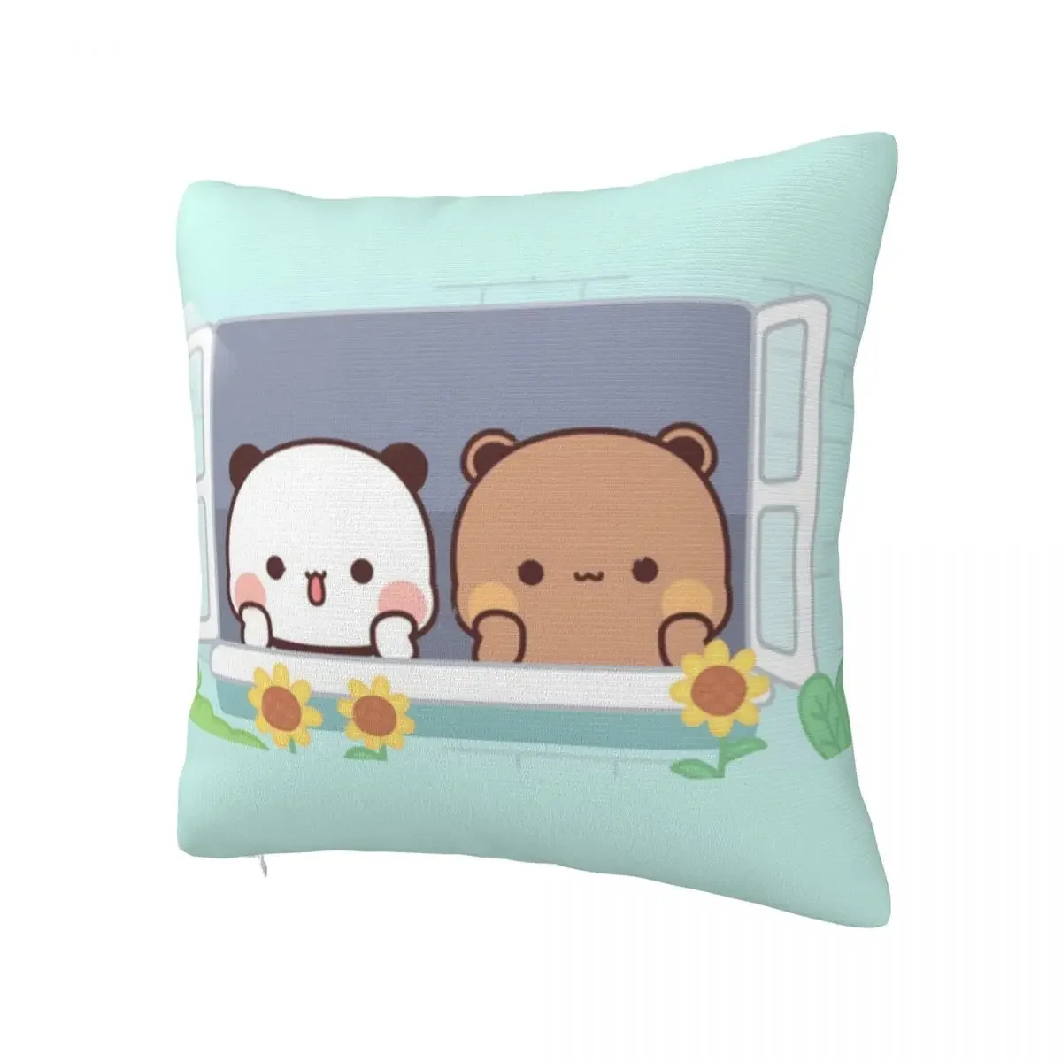 Bubu And Dudu Romantic Pillow Cover Bear Pillow Case For Wedding Party Home Decor Cushion Cover Square Pillowcases Birthday Gift