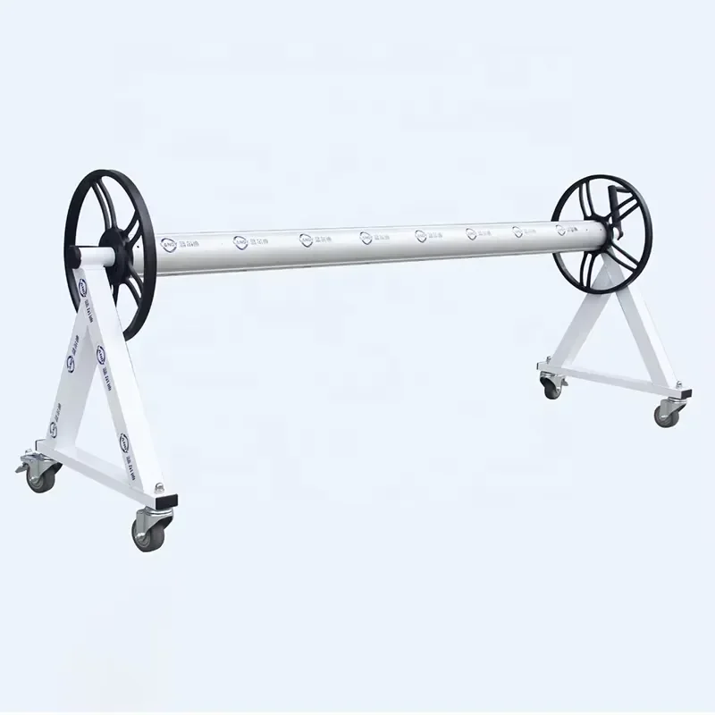 Factory-Powered PVC Pool Cover Reel Essential Swimming Pool Equipment