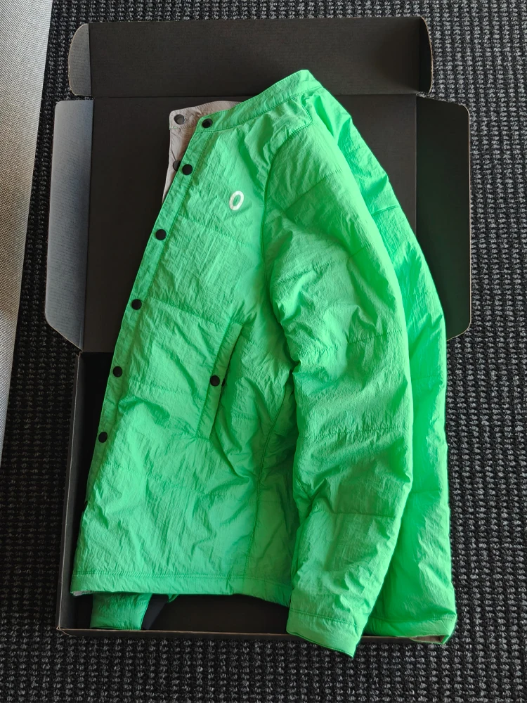 

Легкая хлопковая куртка для мужчин, двусторонняя одежда, бейсбольный воротник, уличное водонепроницаемое зимнее пальто, влагостойкое молодежное пальто