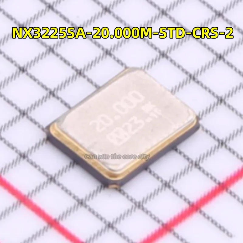 10 PCS/LOT new NX3225SA-20.000M-STD-CRS-220MHz �� 15ppm 8pF patch passive crystal vibration