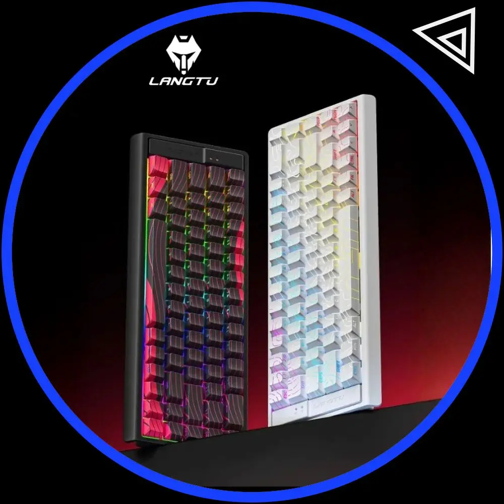 

LANGTU MC68 Magnetic Switch Mechanical Keyboard Hot Swap Low Delay Custom Wired Gaming Keyboard PC E-Sports Accessories Gifts
