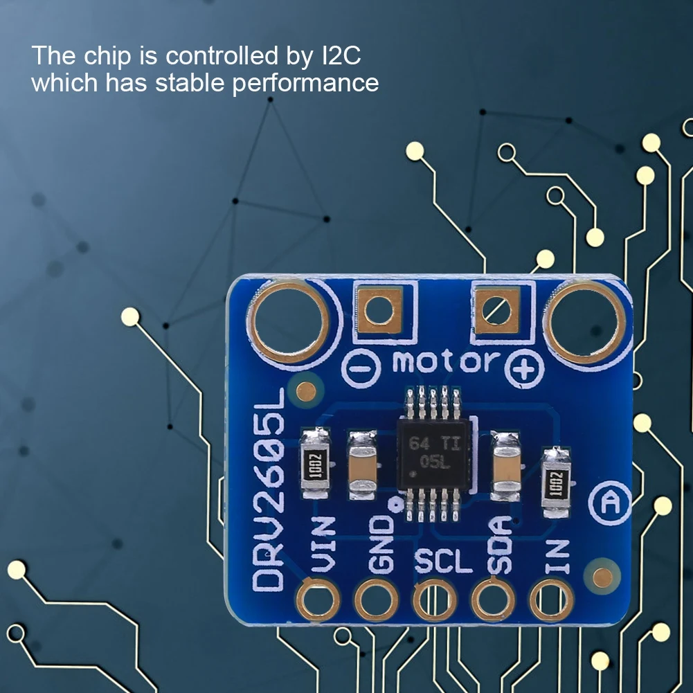 DRV2605L Haptic Motor Controller Motor Drive Module IN General Pin High Quality Electronic Components 3V / 5V  Input ﻿