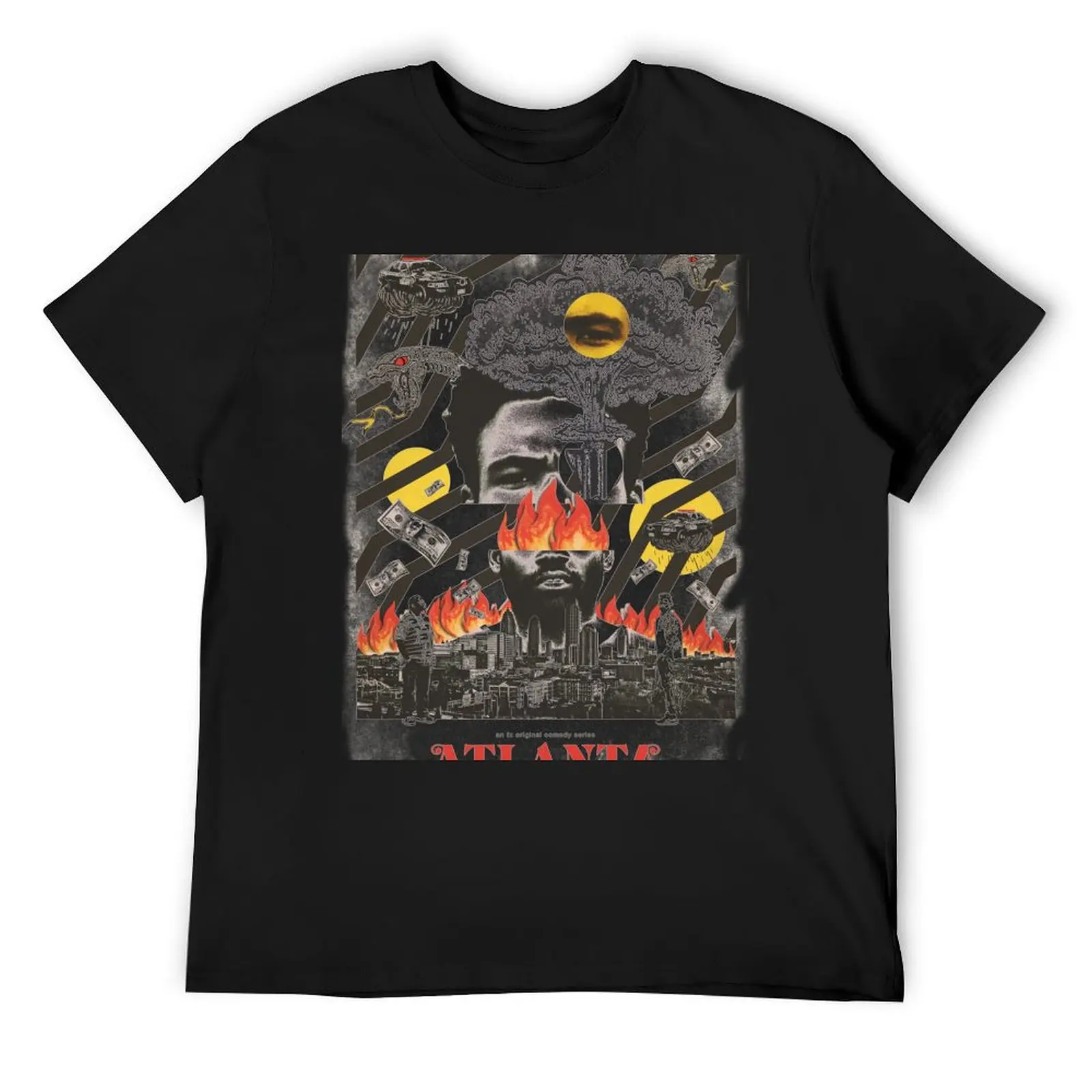 

Atlanta New Season Tv Series T-Shirt plus sizes oversize t-shirts man for a boy croswit shirt man mens clothes