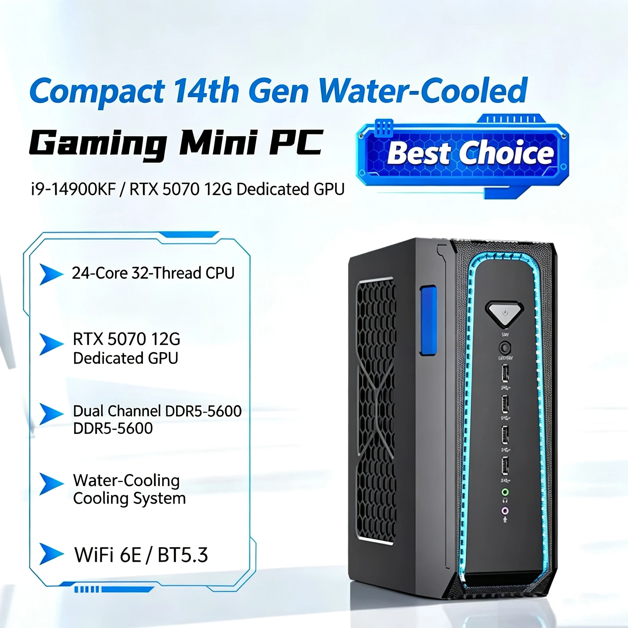 Pc Gaming Intel Core I5 - Msecore Liquid Cooling Mini PC Intel
