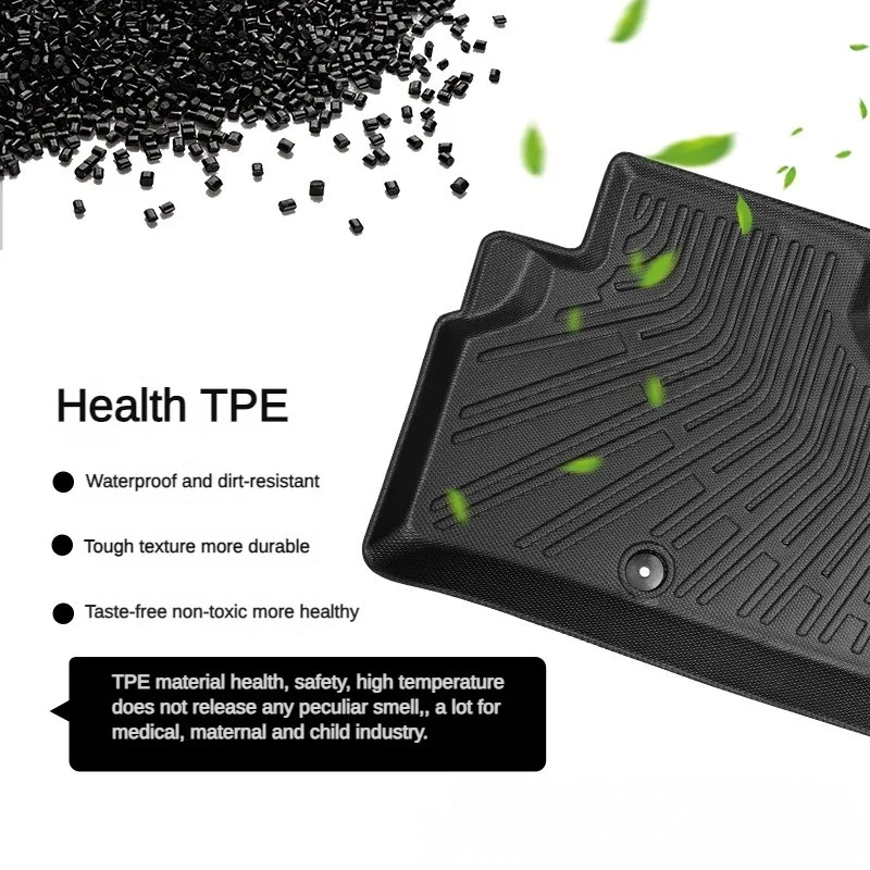 TPE Floor Mats For 2019-2025 KIA Niro EV Hybird LHD | Custom Fit  Waterproof Anti-Slip Car Accessories