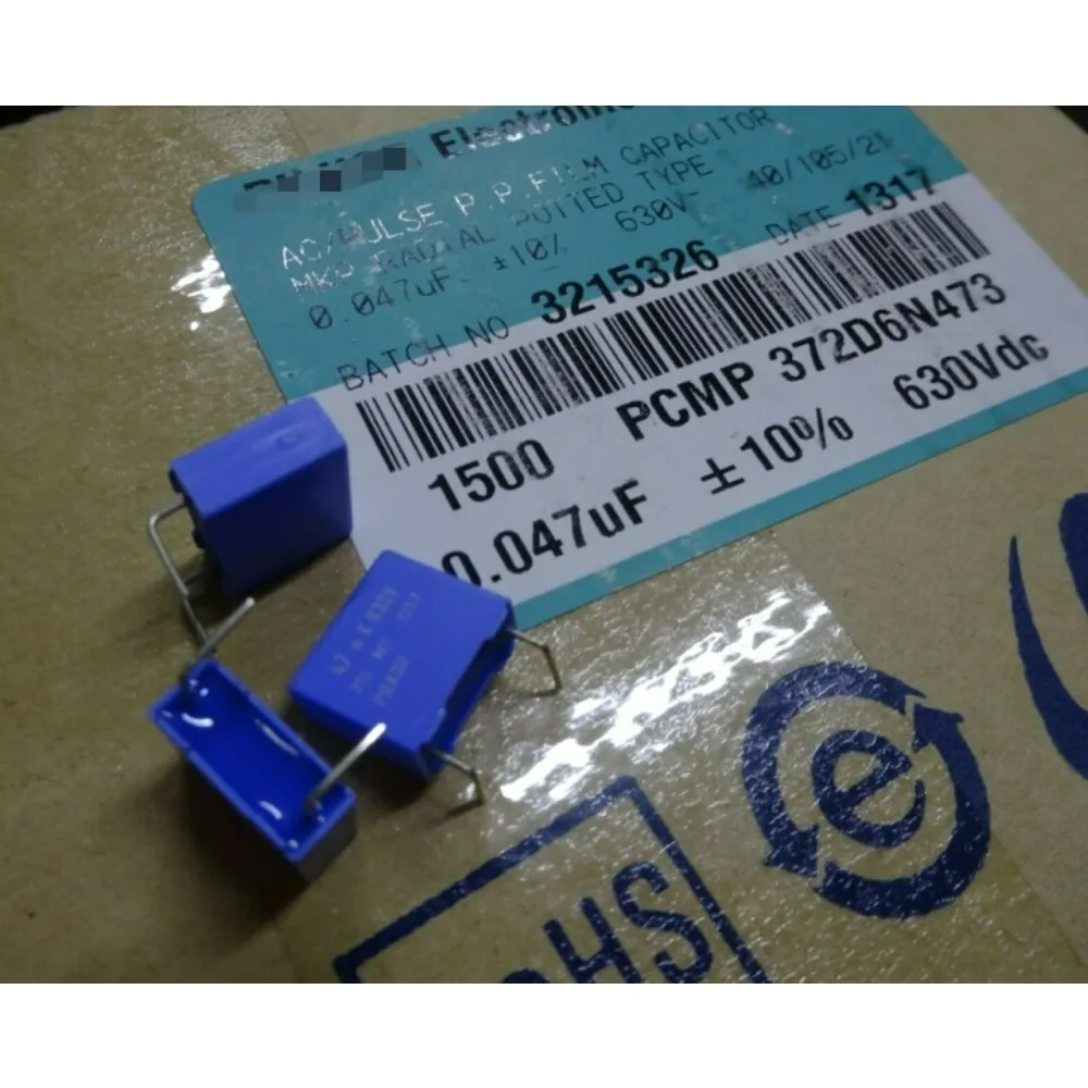 

10PCS MKP372 0.047uf/630v 47nf 473 new 10mm film capacitor