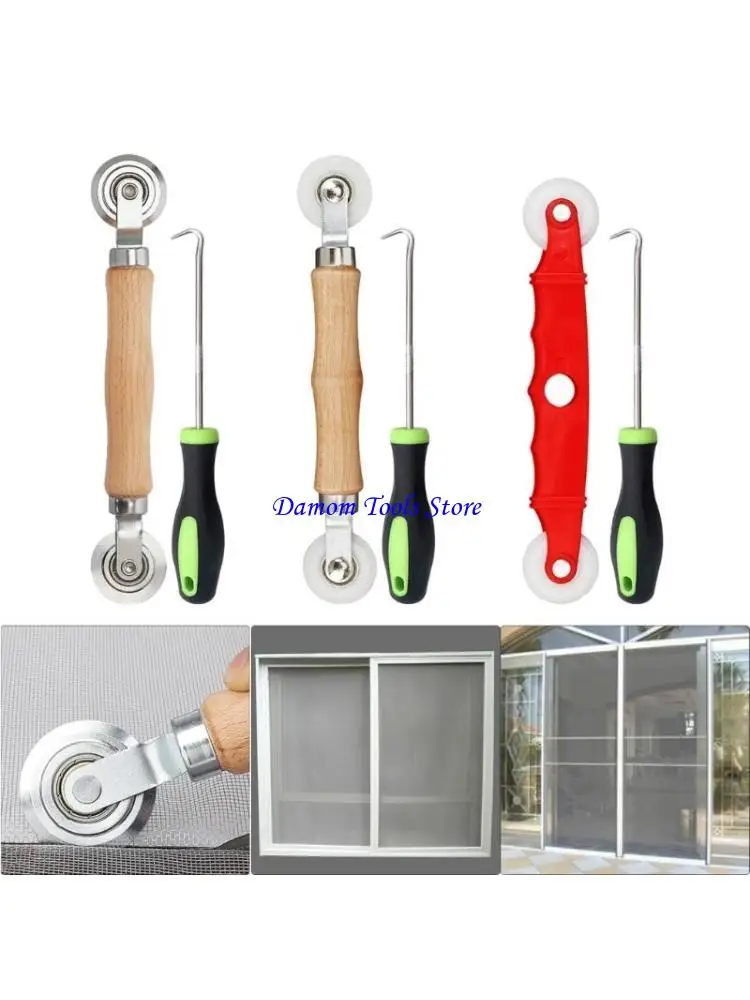 

57be Ecren Tool Tool Spline Roller с инструментом для ремонта экрана с удалением крючка