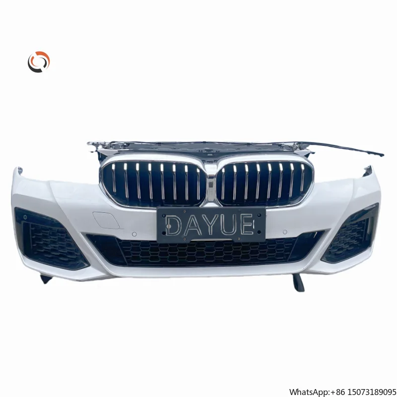 Front & Rear Bumper Kit for 5 Series (G30 G38 2021-2023) Wrapped in Plastic with Side Skirts