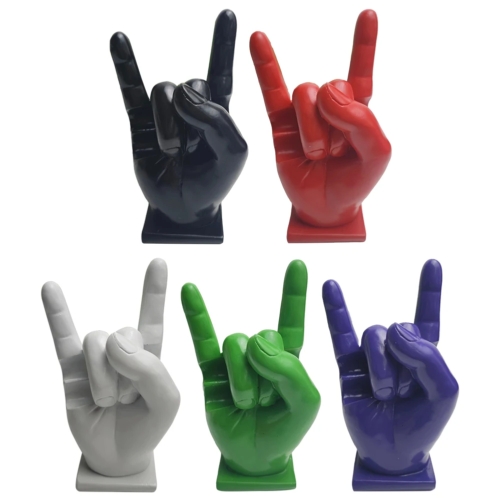 

Креативная подставка для барабанных палочек в виде руки, держатель для палочек из смолы, декоративный элемент для дома, забавный подарок для барабанщика