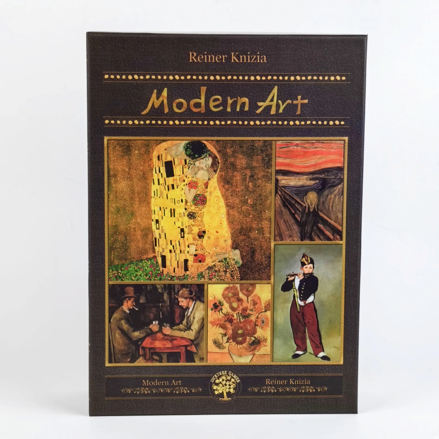 Modern Art Deluxe Edition : Un jeu de stratégie d'enchères et de société, idéal pour une soirée amusante entre amis. Une collection captivante.
