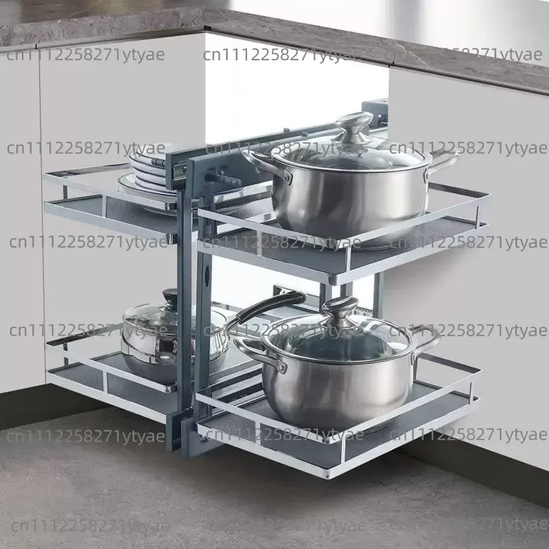 Cabinet Corner Basket, Kitchen Full Pull Out, Corner Pot Basket