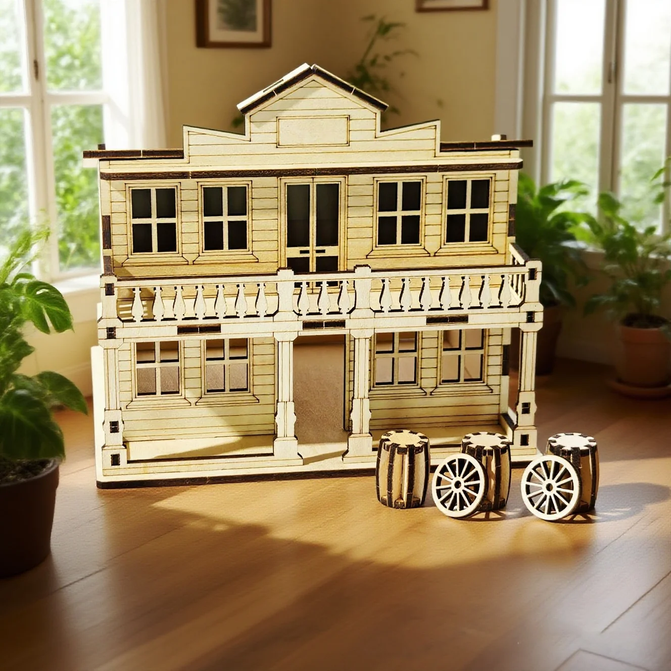 

3D деревянный домик-головоломка, деревянная головоломка своими руками, идеальный выбор подарка на дни рождения, Хэллоуин и Рождество