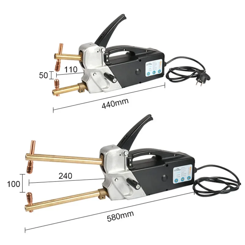 OL9000 Plat Spot Welder Welding Machine Portable KVA Impact Welding Machine Automotive Sheet Metal Meson Machine 2.0 +2.0mm