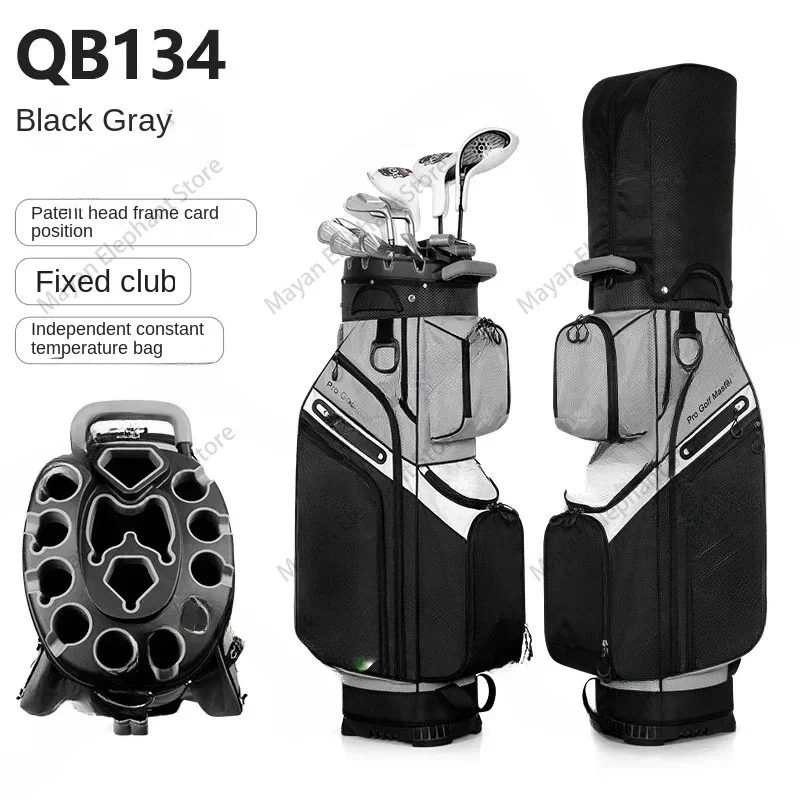 Golf Bag Large Capacity Travel Bags Multi-Function Waterproof Anti-collision Retention Mechanism Golf Bags QB134