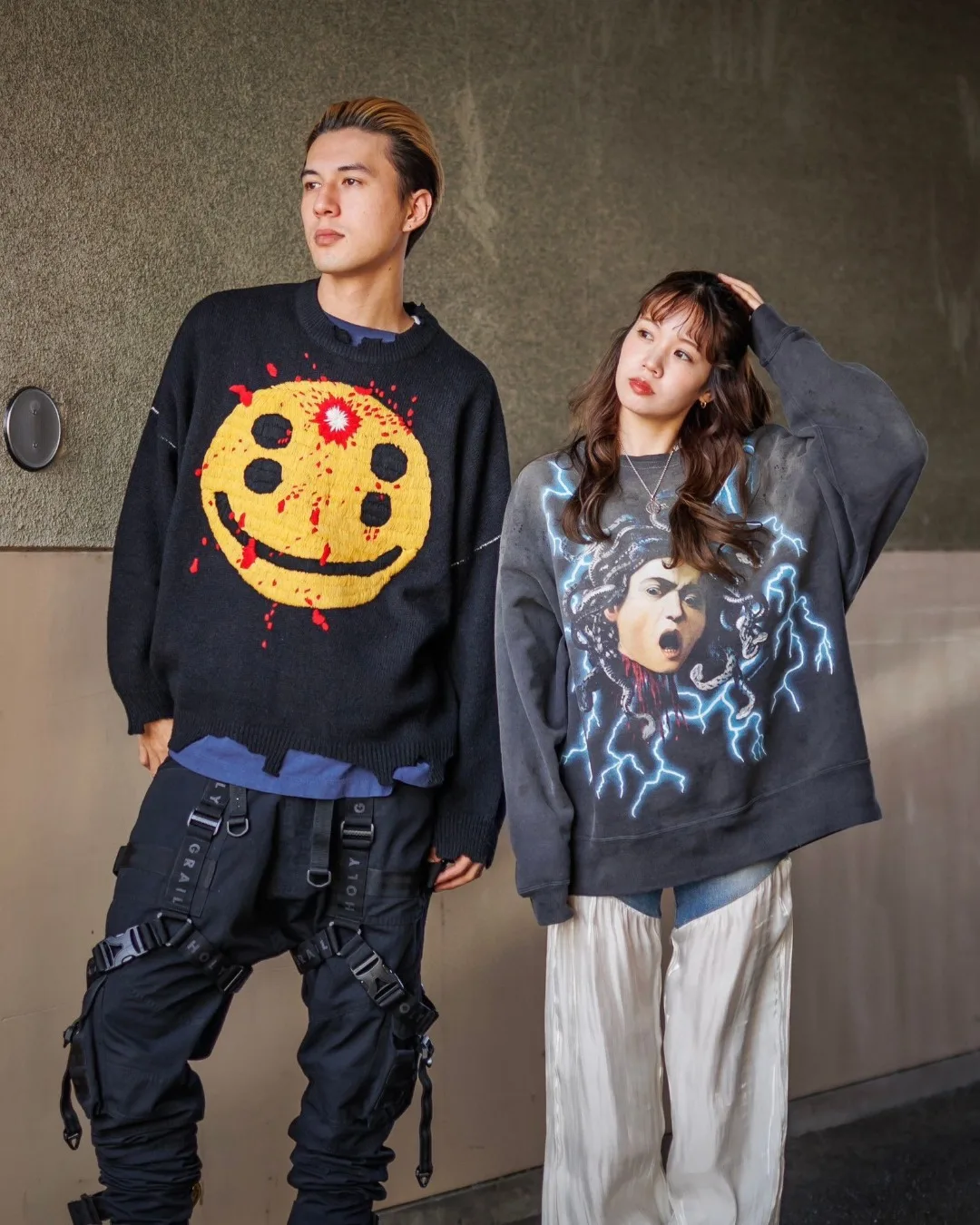 

Saint Michael Fashion Printed round-neck hoodie Designer New Hoodies Men and Women Hot Sale