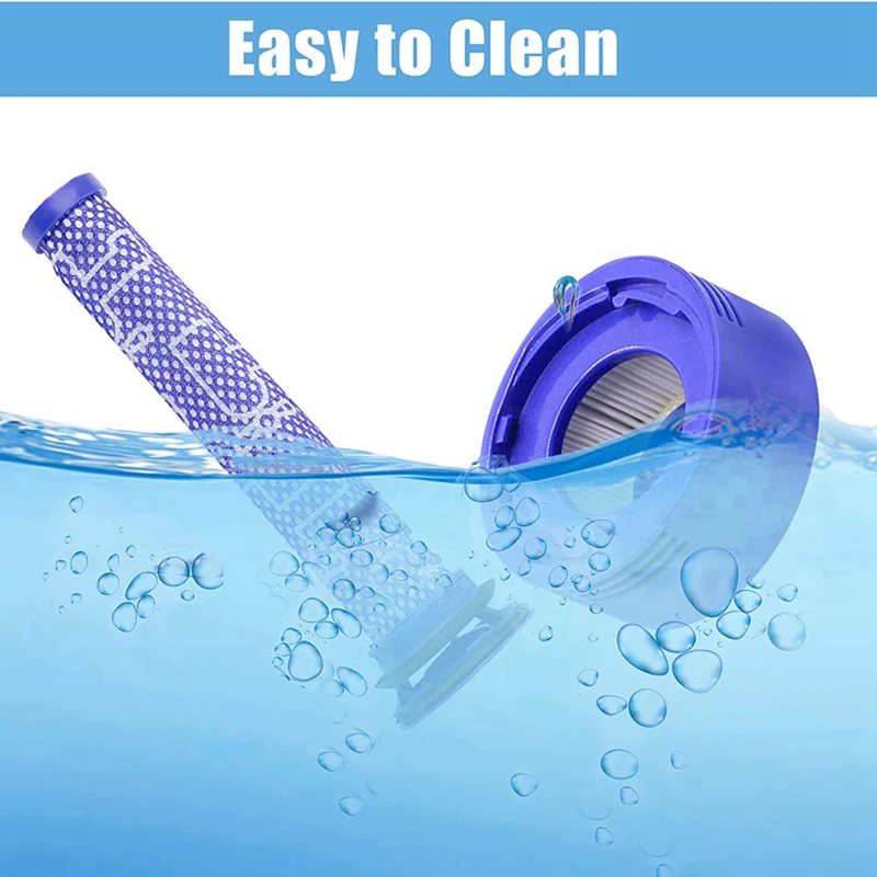 Rear Engine Cover + Filter + Pre-Filter Set Replacement For Dyson V7 V8 Vacuum Cleaner Vacuum Cleaner Accessories