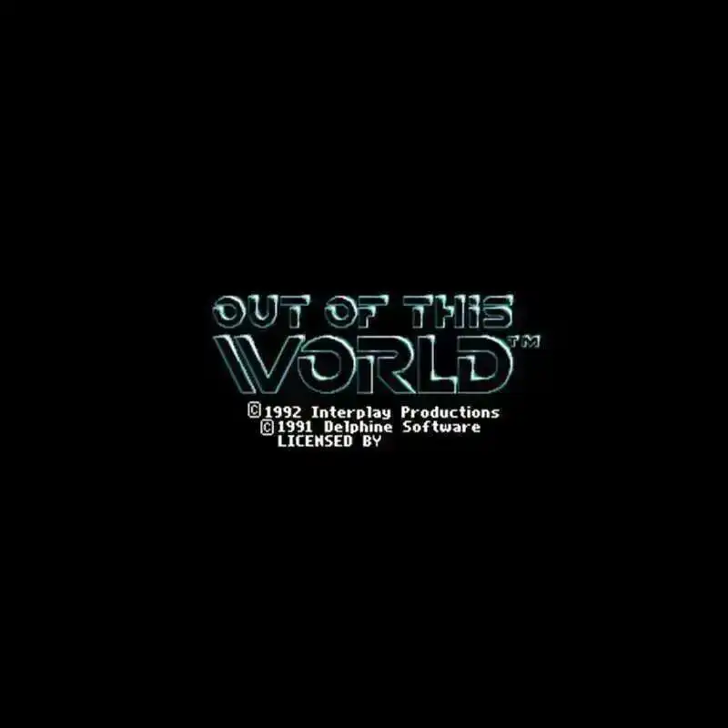 カスタム Out of This World NTSC 16 ビット ビッグ グレー ゲーム カード 46 ピン USA ゲーム プレーヤー用