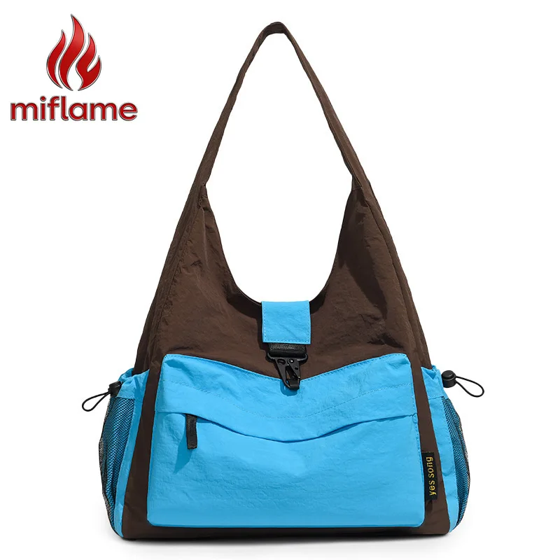 

Women's Commuter Tote Bag with Large Capacity Lightweight Durable Multi-Compartment Colorblock Casual Travel