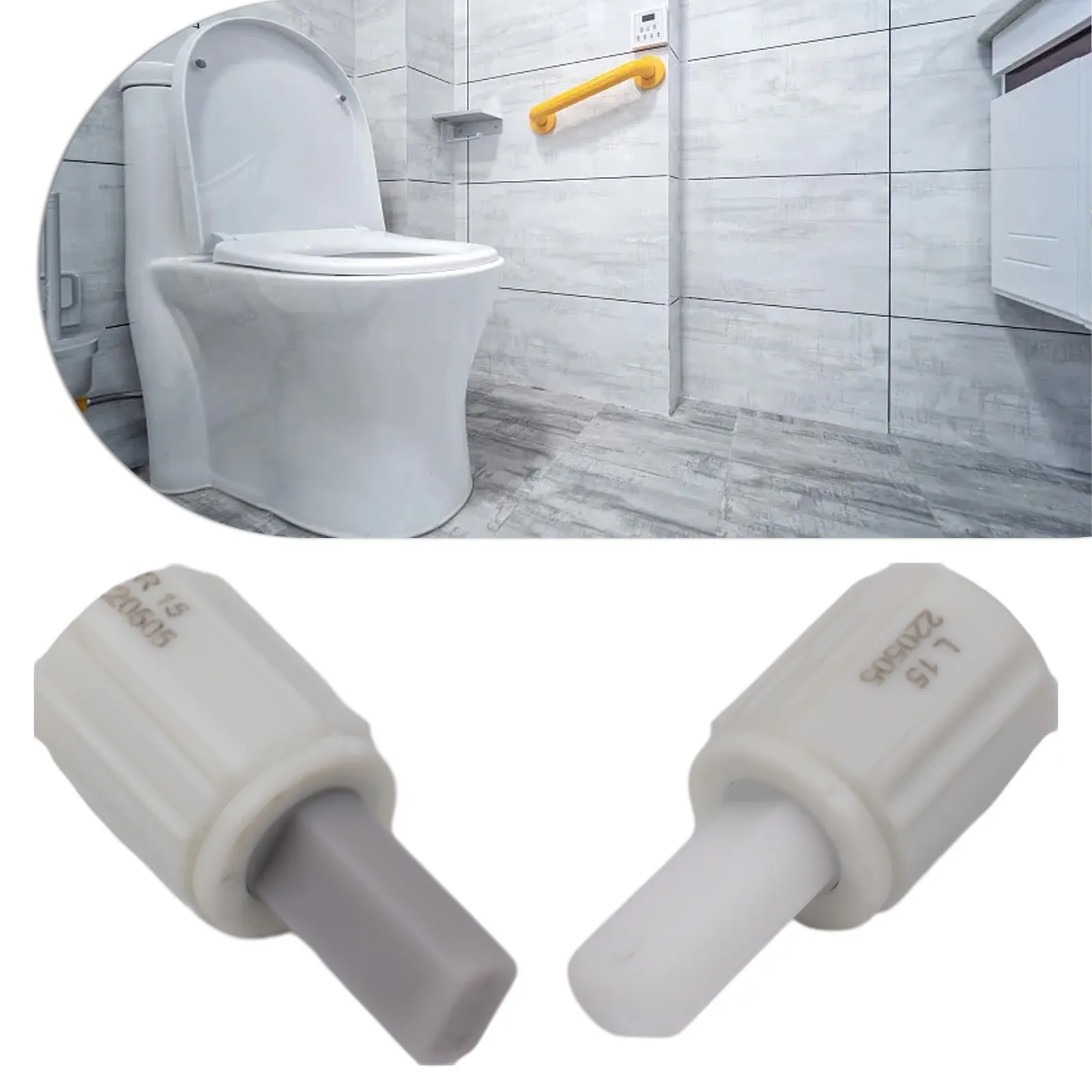 Toilet Lid Hinges Toilet Soft Close Fittings Toilet Cover Mounting Fixing Connector Replacements Parts Rotating Damper Hinges